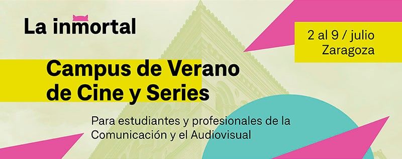Este viernes comienza el campus de cine y series La Inmortal
