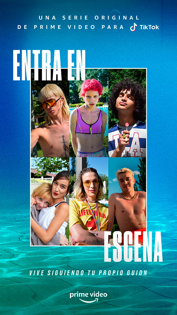 Amazon Prime Video estrena Entra en Escena, una serie para TikTok que narra historias LGTBIQA+ reales