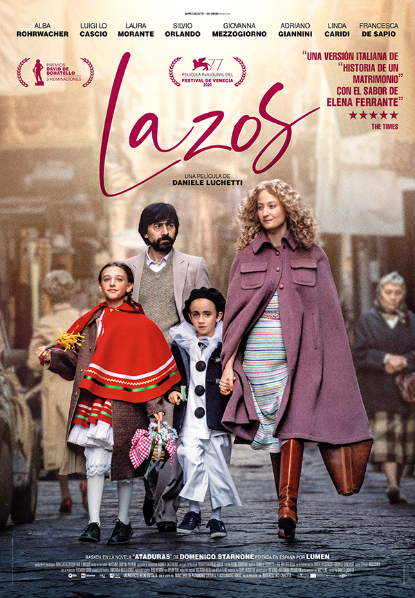 Tráiler español de 'Lazos', la nueva película de Daniele Luchetti