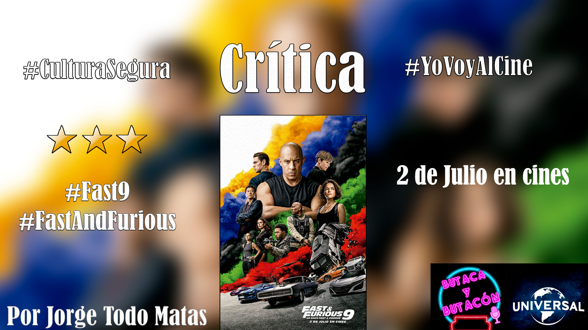 'Fast & Furious 9': Una más en la saga