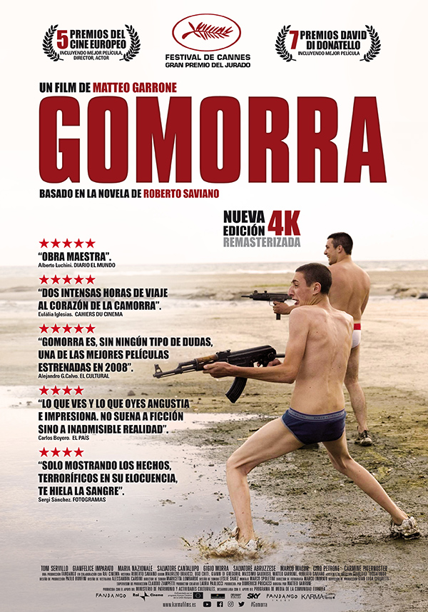 Llega a los cines el nuevo montaje en 4K de 'Gomorra' de Matteo Garrone