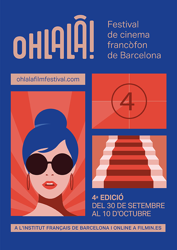 La cuarta edición de Ohlalà! Festival de Cine Francófono de Barcelona se celebrará del 30 de septiembre al 10 de octubre