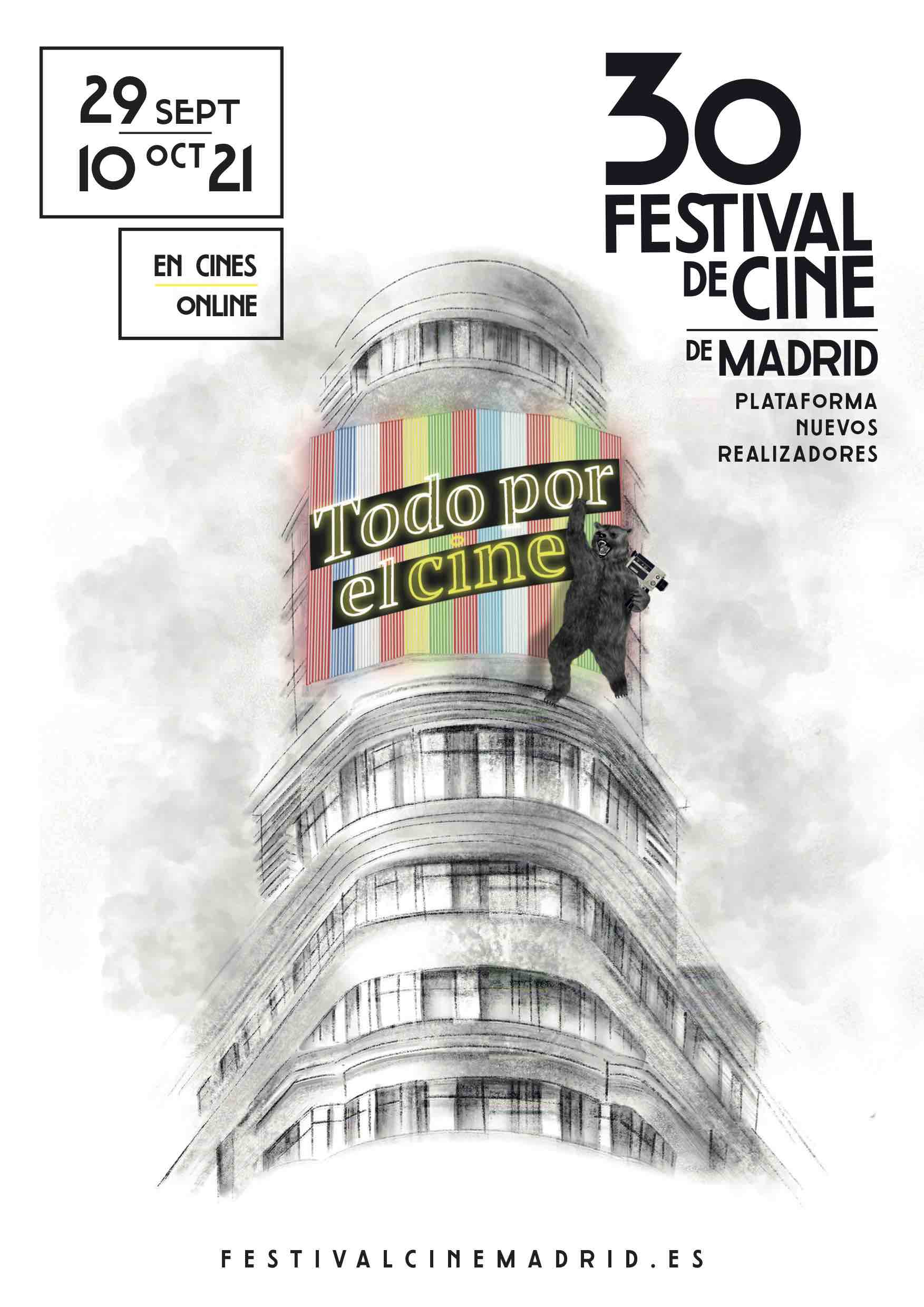 El Festival de Cine de Madrid (FCM-PNR) presenta la programación de su nueva edición,  en la que celebra su 30 aniversario