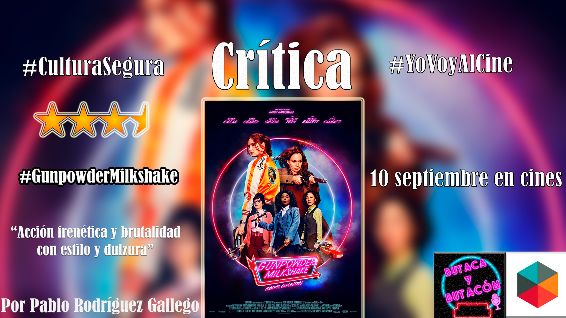 'Gunpowder Milkshake': Acción frenética con estilo, brutalidad y dulzura