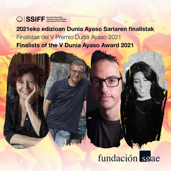 La Fundación SGAE anuncia las finalistas del V Premio Dunia Ayaso 2021 en el Festival de San Sebastián