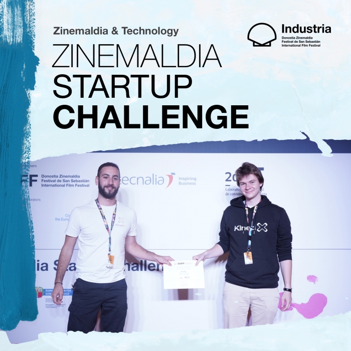El proyecto francés Kinetix gana el concurso Zinemaldia Startup Challenge 2021