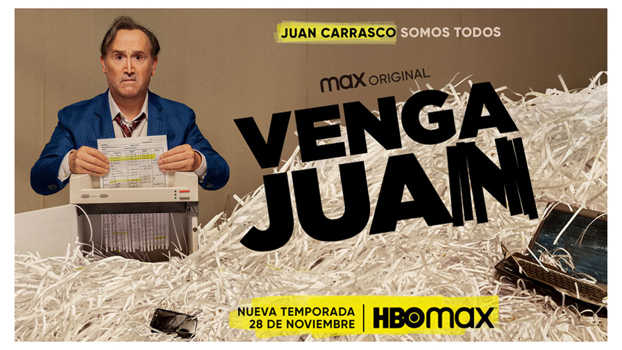 Juan Carrasco vuelve el 28 de Noviembre en 'Venga Juan'