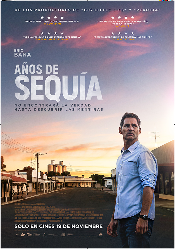Eric Bana regresa al thriller con 'Años de Sequía'