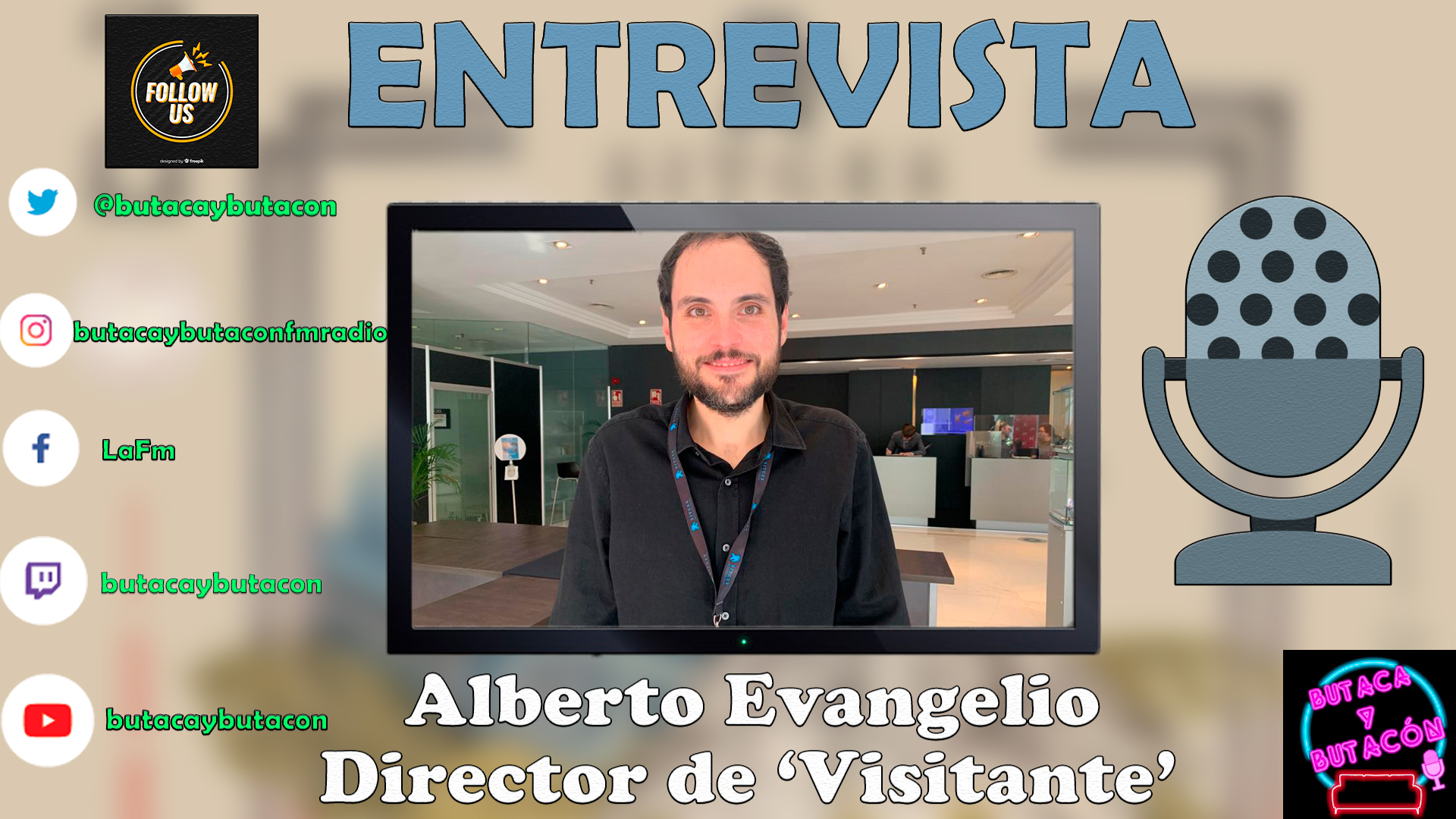 Alberto Evangelio: "El thriller fantástico prima constantemente en 'Visitante' "