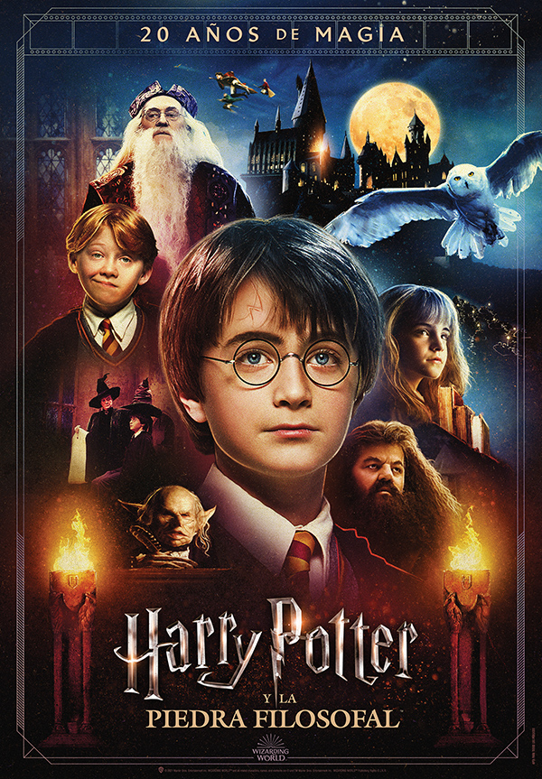 'Harry Potter y la Piedra Filosofal' regresa a la gran pantalla por su 20 aniversario