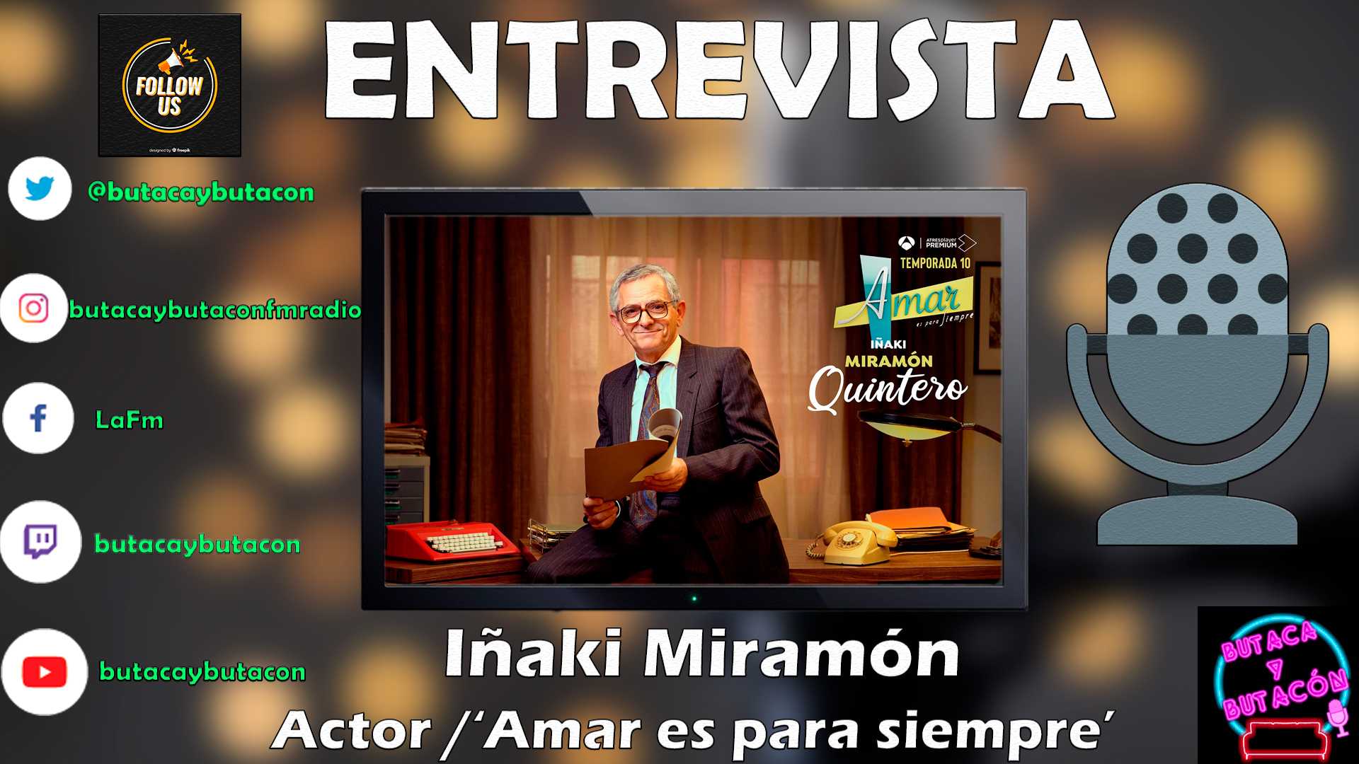 Iñaki Miramón: "La interpretación no solamente es interpretar, es amarla y disfrutar de ella como de la vida"