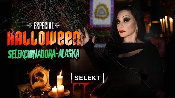 Alaska programa el canal de televisión SELEKT durante todo el día de Halloween
