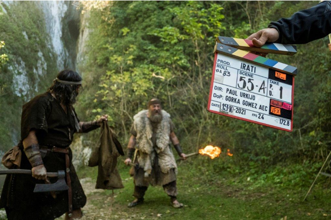 Se rueda 'Irati', de Paul Urkijo, basado en el cómic 'El Ciclo de Irati'