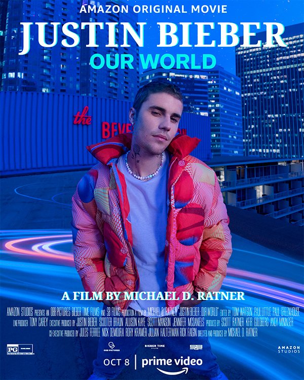 Amazon Prime Video presenta el tráiler de 'Justin Bieber: Our World'