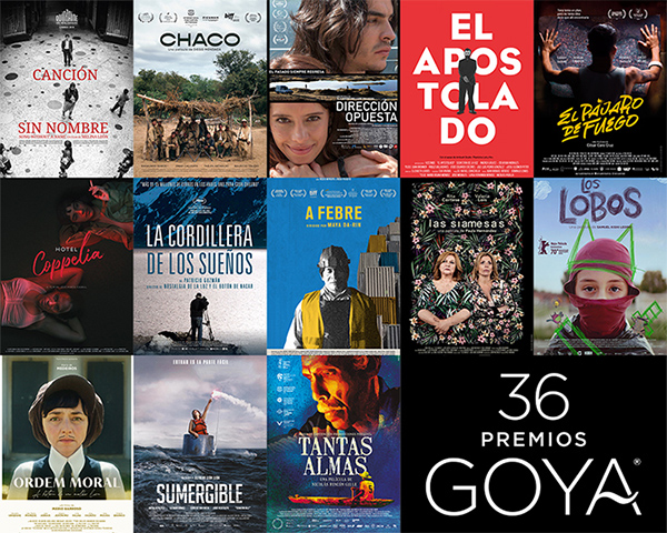 Las películas iberoamericanas de la 36 edición de los Goya