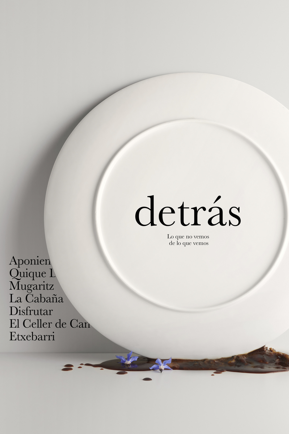'Detrás': Deconstrucción de la alta cocina española
