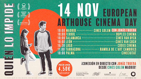 Jonás Trueba nombrado embajador del European Arthouse Cinema Day