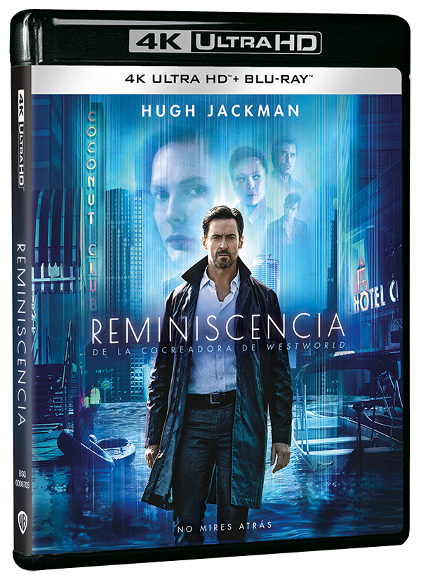 'Reminiscencia' llega el próximo 29 de noviembre en Steelbook 4K UHD +Blu-Ray, 4K UHD + Blu-Ray, Blu-Ray y DVD