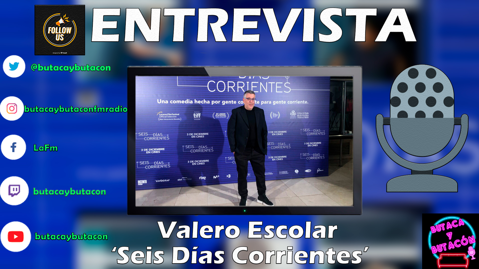 Café con Candidatos: Valero Escolar por 'Seis Días Corrientes'