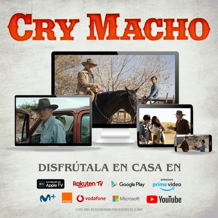 'Cry Macho' llega el próximo 8 de noviembre a Premium Video On Demand y compra digital