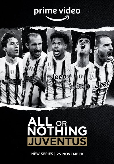 Amazon Prime Video lanza el tráiler de 'All or Nothing: Juventus'