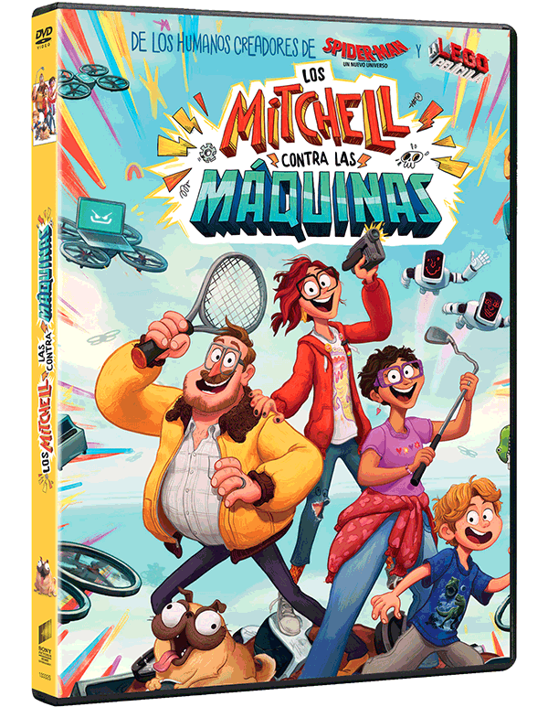 Añade a tu colección la mejor animación con la edición en DVD de ‘Los Mitchell contra las máquinas’ ¡cargada de extras exclusivos!