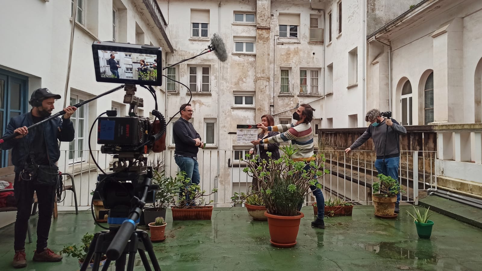 Los hermanos Trueba ruedan 'No es un Juego'