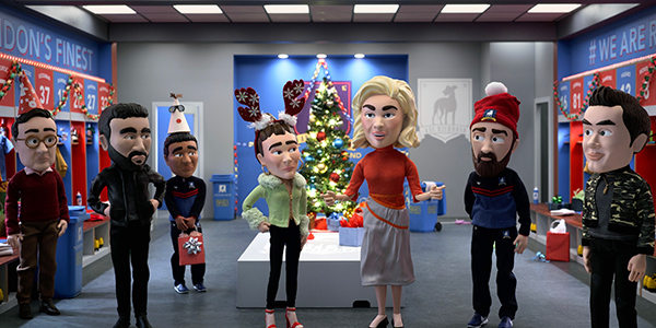 'Ted Lasso', añade alegría a la temporada navideña con un corto animado
