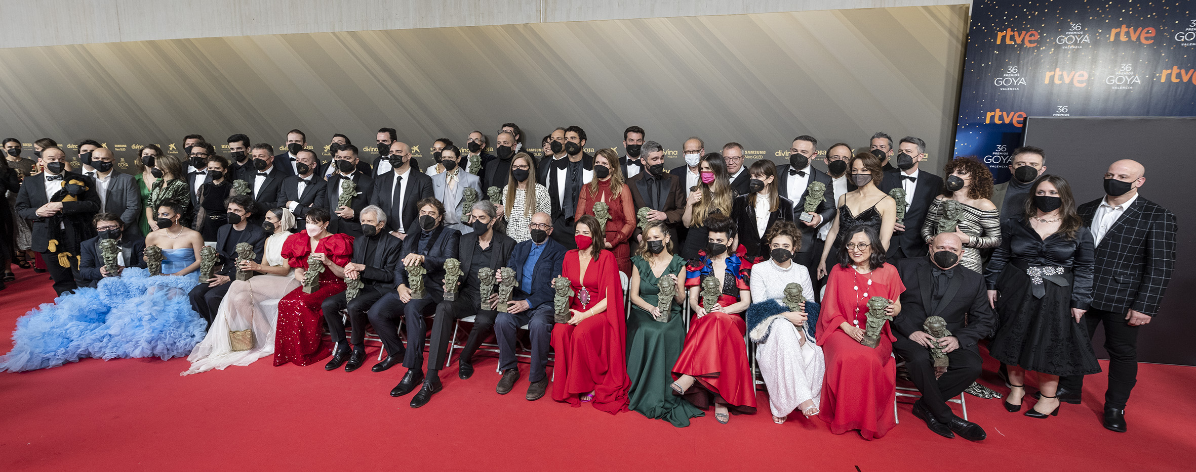 Las cuatro películas más galardonadas en los Premios Goya se estrenaron mundialmente en San Sebastián