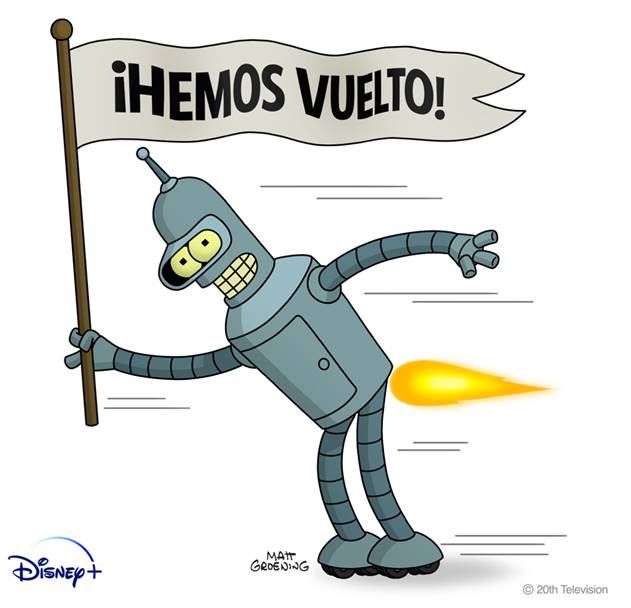'Futurama' volverá próximamente a Disney +