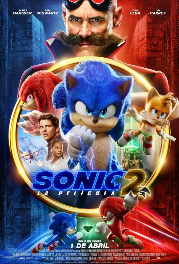 'Sonic 2', 1 de abril en cines