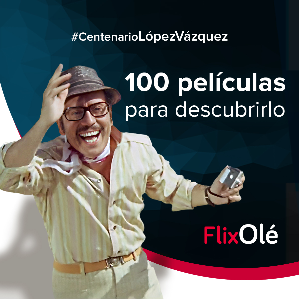 FlixOlé celebra el centenario de José Luis López Vázquez con el mayor catálogo de películas del actor