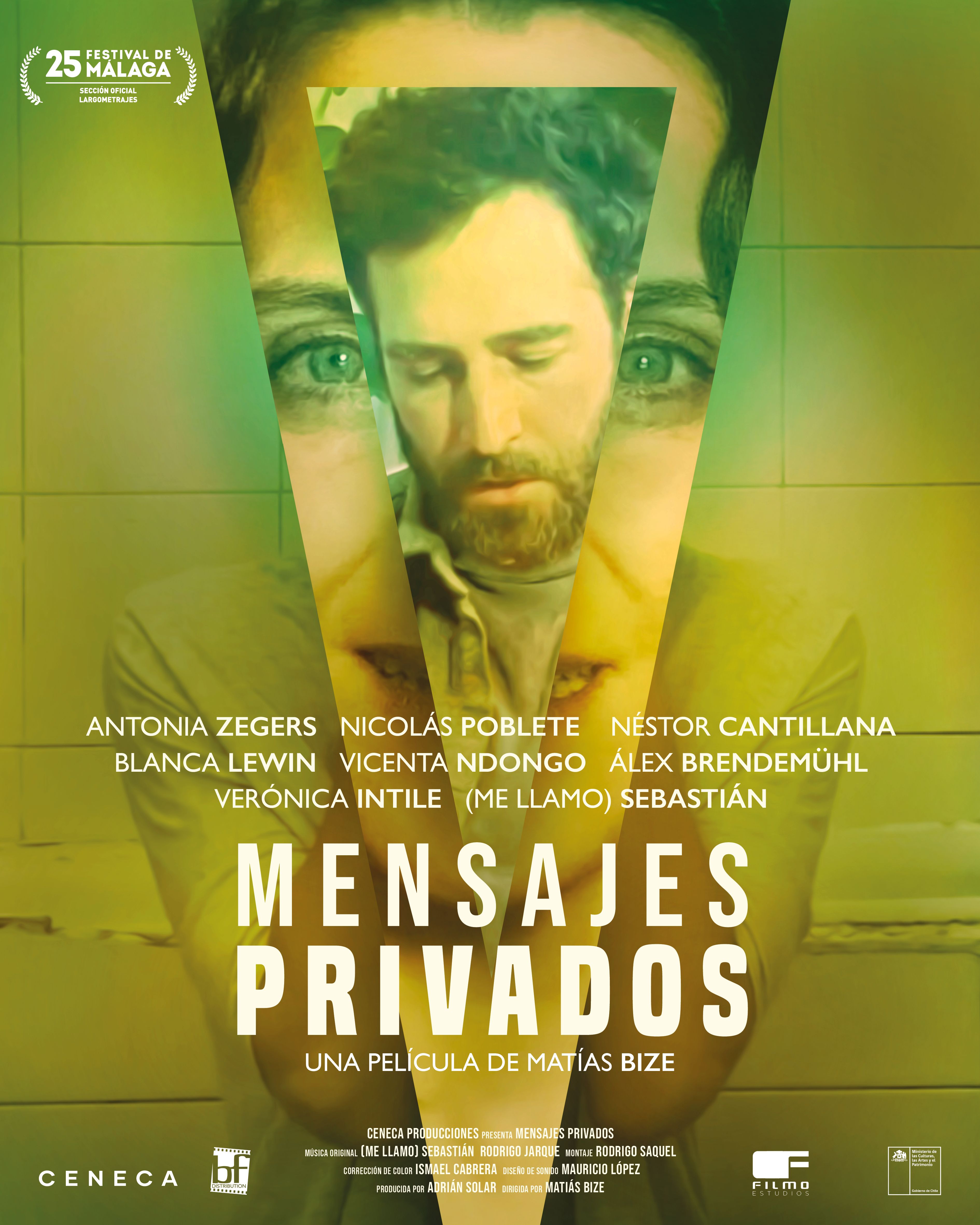 'Mensajes Privados' se estrenará mundialmente en el Festival de Málaga