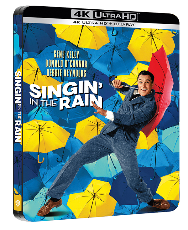 'Cantando bajo la lluvia' llega el 27 de abril en Steelbook 4K UHD + Blu-ray