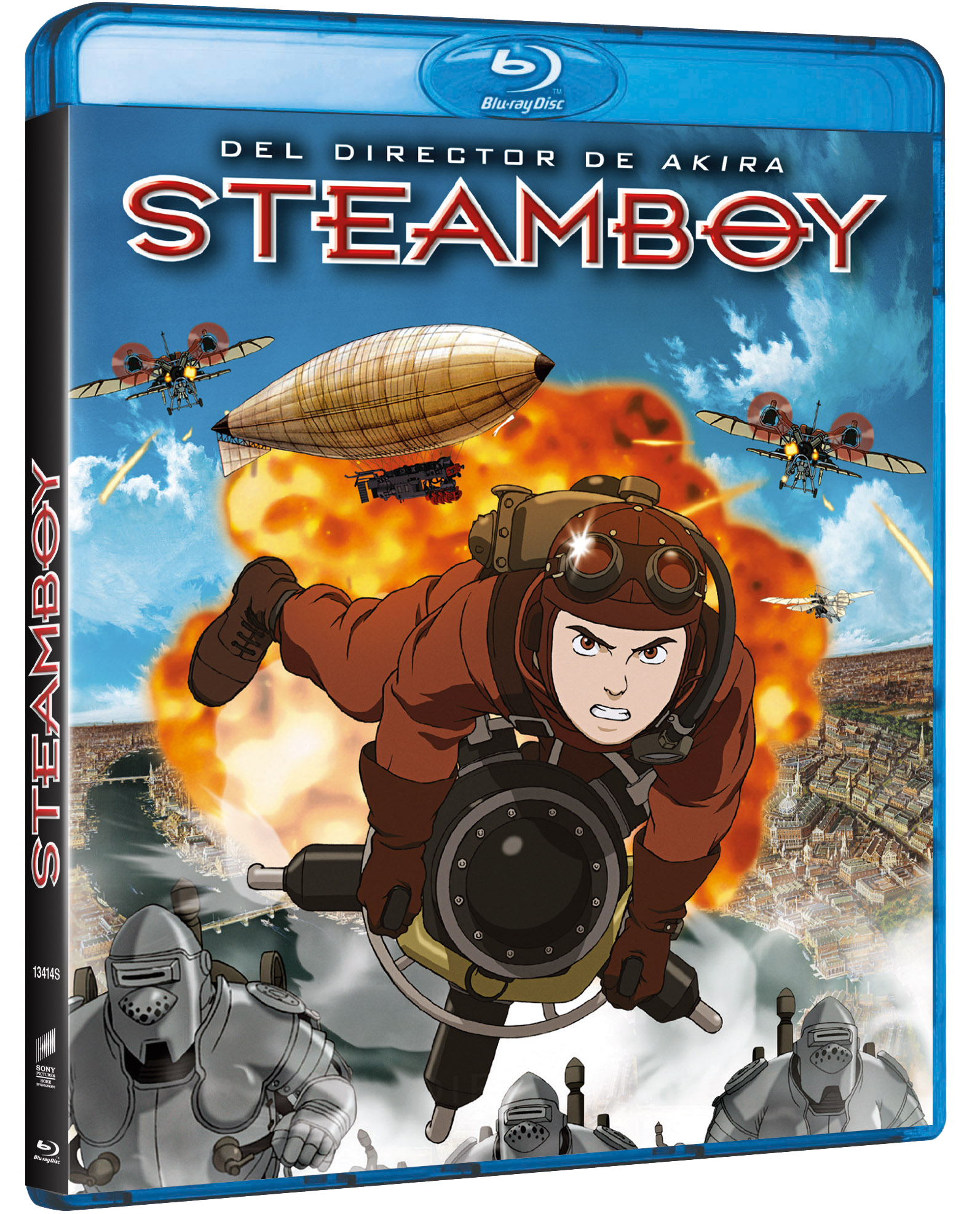 Los clásicos anime de culto 'Steamboy' y 'Tokyo Godfathers' se editan por primera vez en alta definición