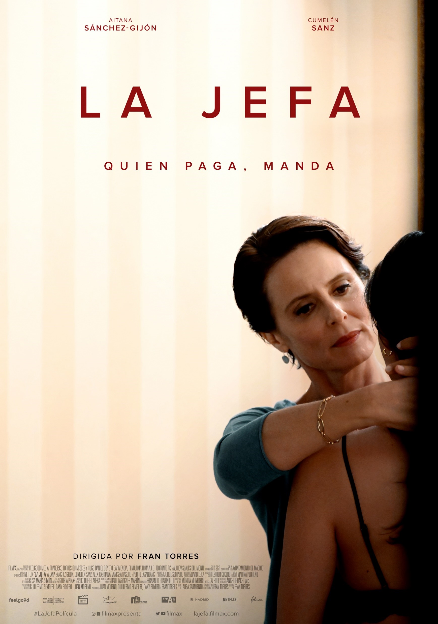 'La Jefa' se estrena el próximo 29 de abril