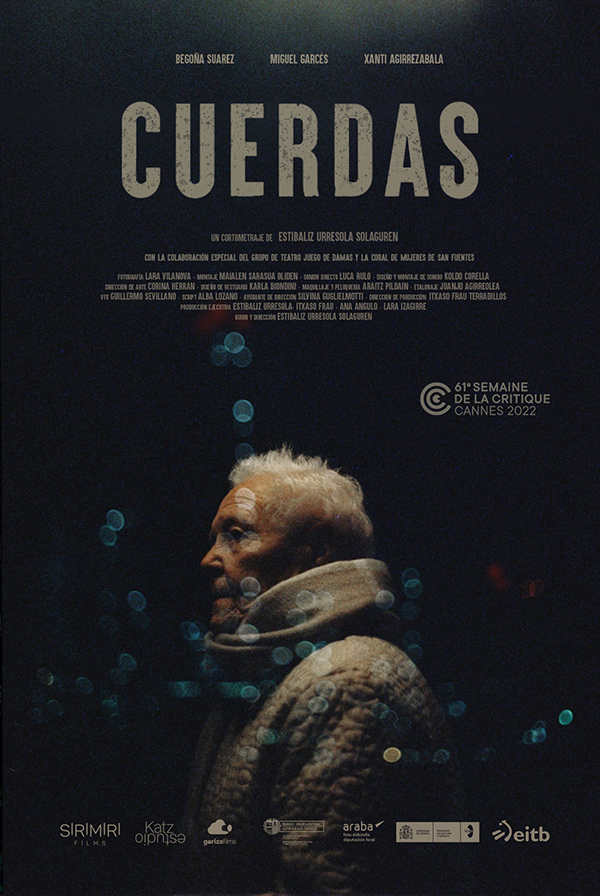 El corto 'Cuerdas' tendrá su estreno mundial en la Semana de la Crítica del Festival de Cannes
