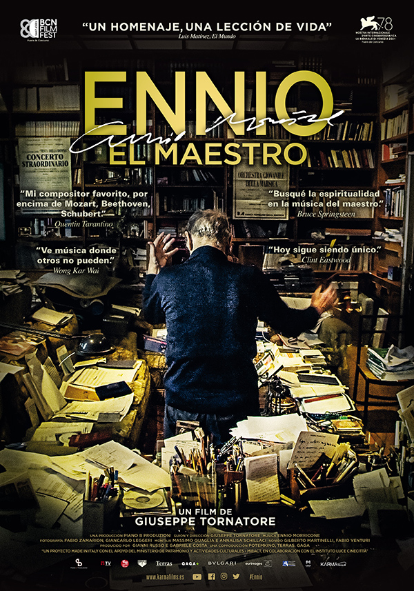 'Ennio, el maestro', de Giuseppe Tornatore, llega a los cines este viernes 13 de mayo