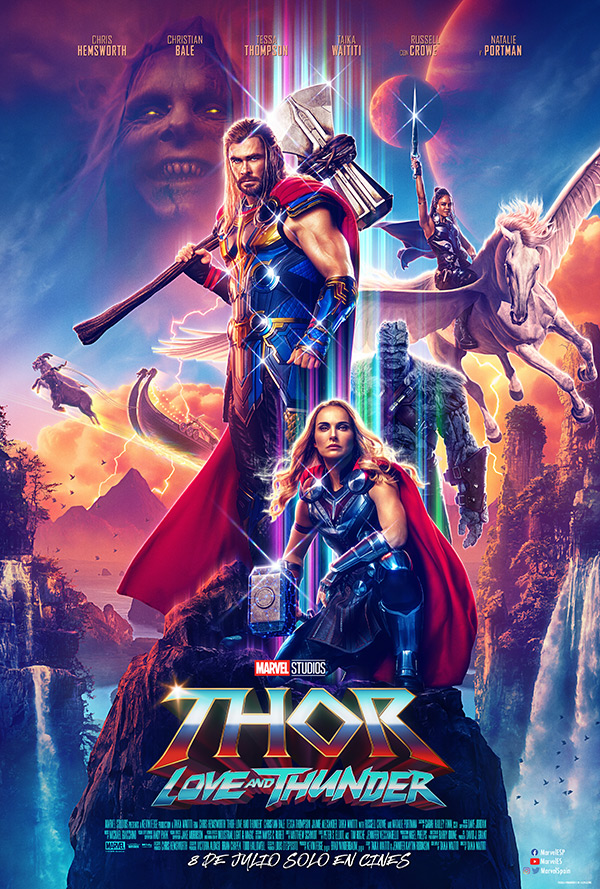 'Thor: Love and Thunder': Más risas, más drama humano, más esencia noventera, pero…