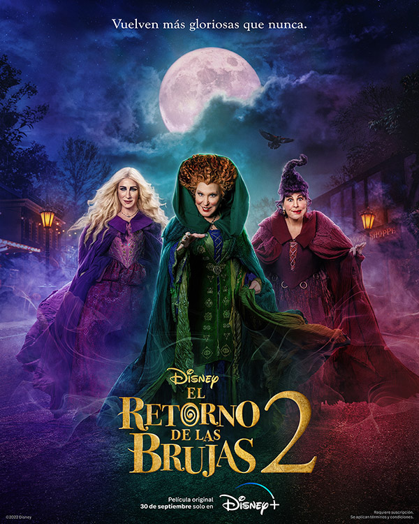 'El Retorno de las Brujas 2' se producirá el 30 de septiembre en Disney +