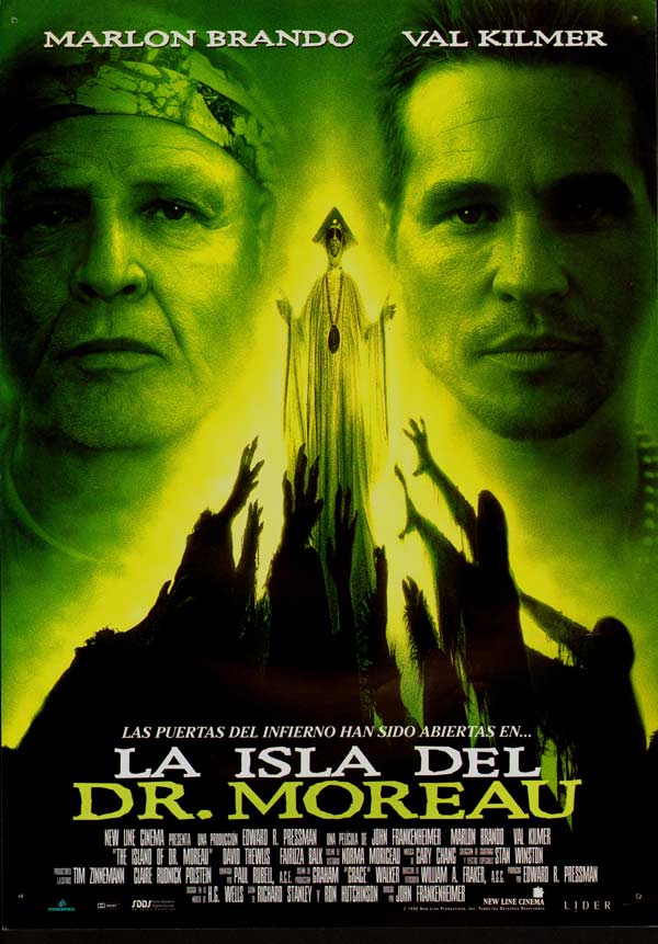 Disparatado Treintañero: 'La Isla del Dr. Moreau'