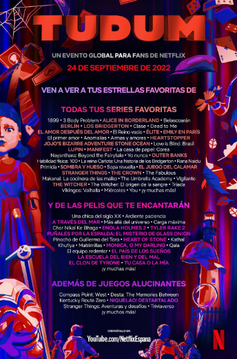 Netflix desvela el tráiler de 'TUDUM 2022'