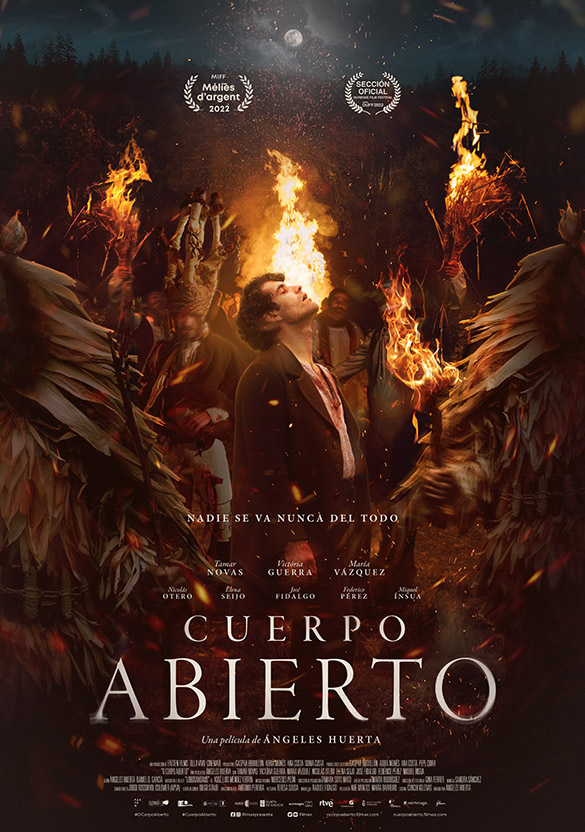 'Cuerpo Abierto', dirigida por Ángeles Huerta y protagonizada por Tamar Novas, Victoria Guerra y María Vázquez, se estrenará en cines el 9 de diciembre