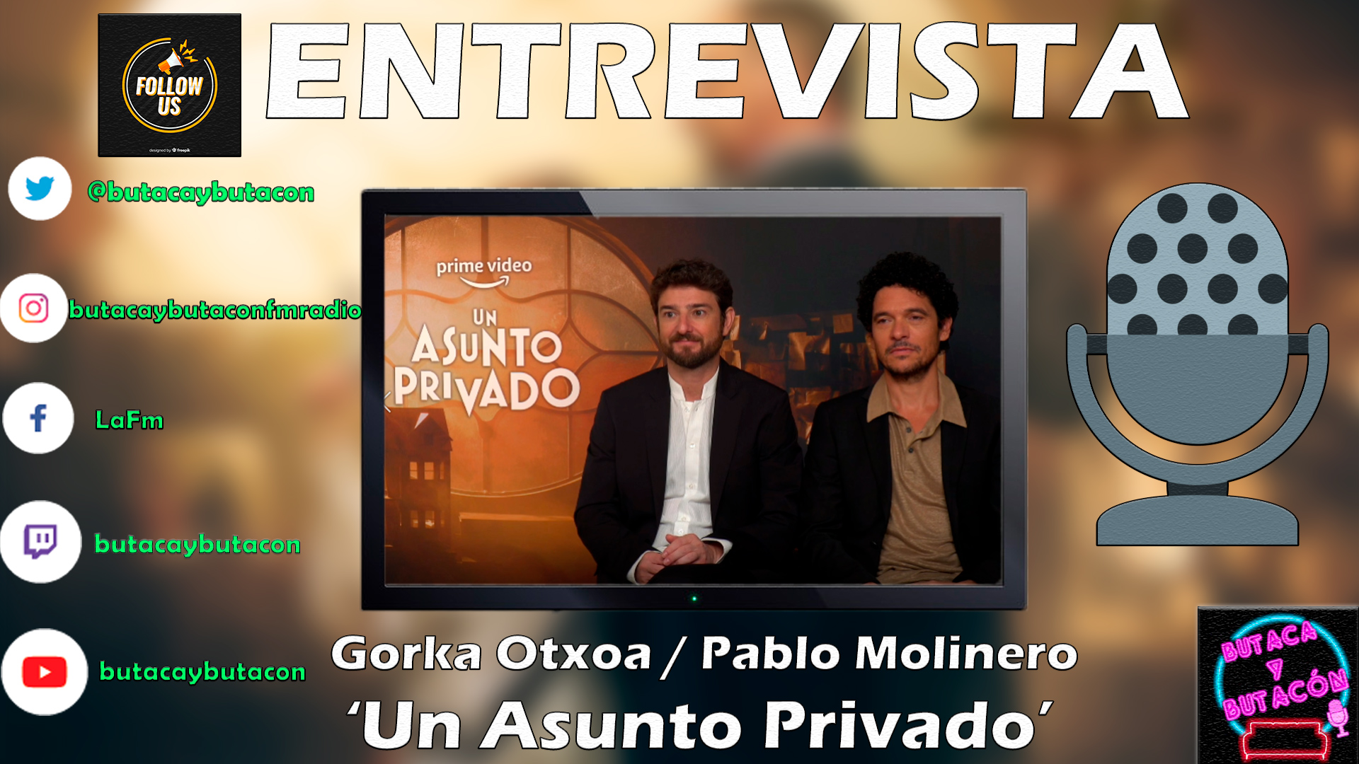 Gorka Otxoa y Pablo Molinero nos desvelan algunas de las claves de 'Un Asunto Privado'