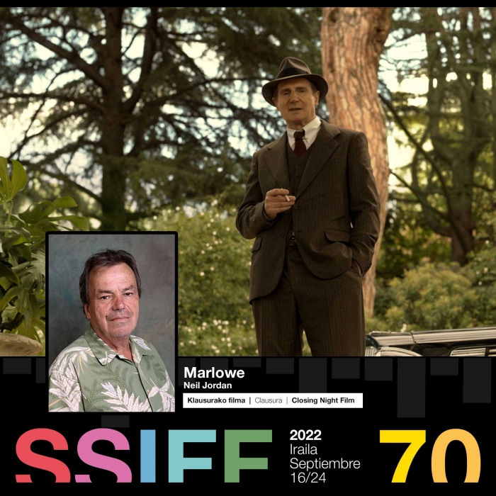 El estreno mundial de ‘Marlowe’ clausurará la Sección Oficial con la presencia de Neil Jordan, Liam Neeson y Diane Kruger