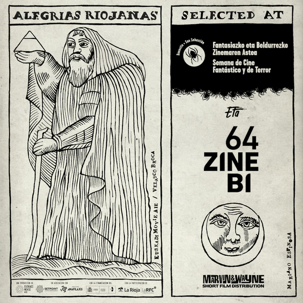 'Alegrías Riojanas', de Velasco Broca participa en la 33.ª Semana de Cine Fantástico y de Terror de San Sebastián