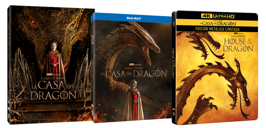 La 1T de 'La Casa del Dragón' llegará el 14 de febrero en DVD, Blu-ray y 4K UHD