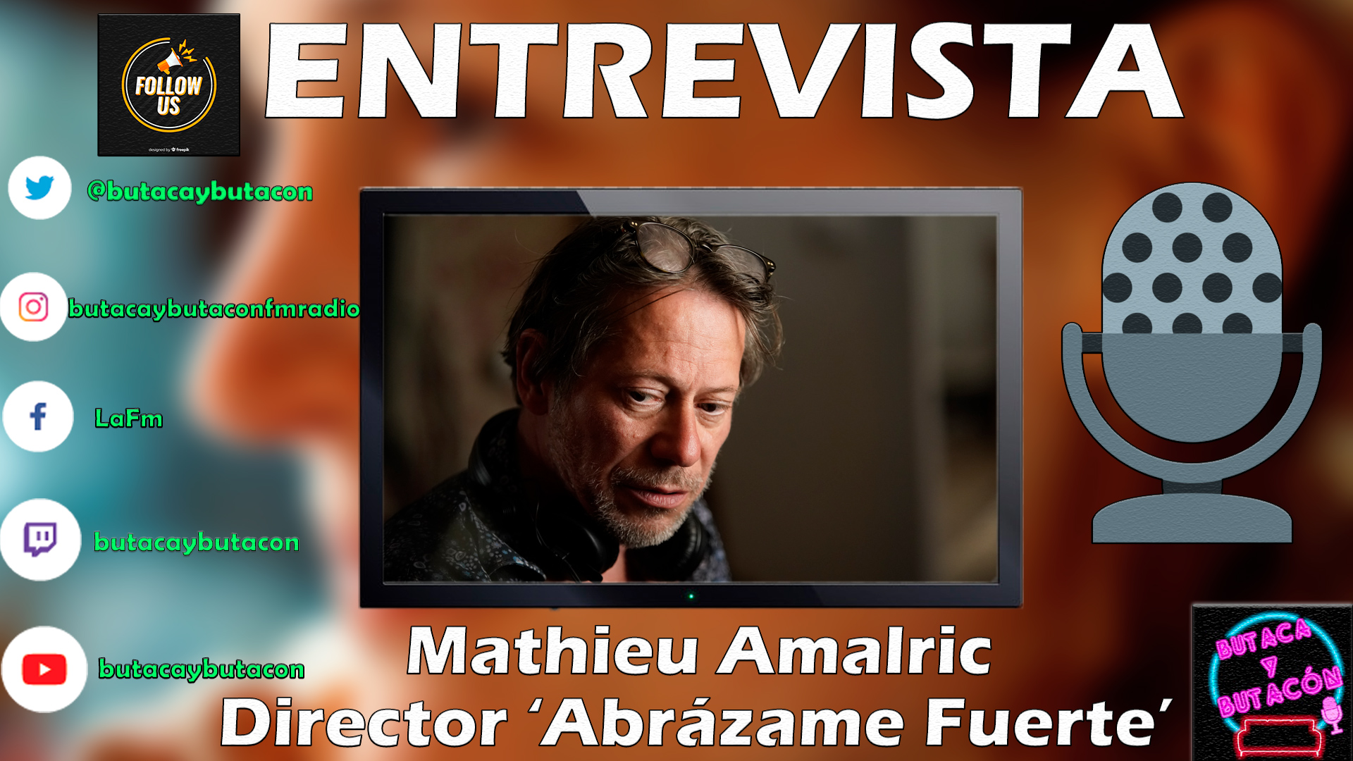 Mathieu Amalric: "El mundo está lleno de deseos; trato de pensar en ellos cuando hago una película"
