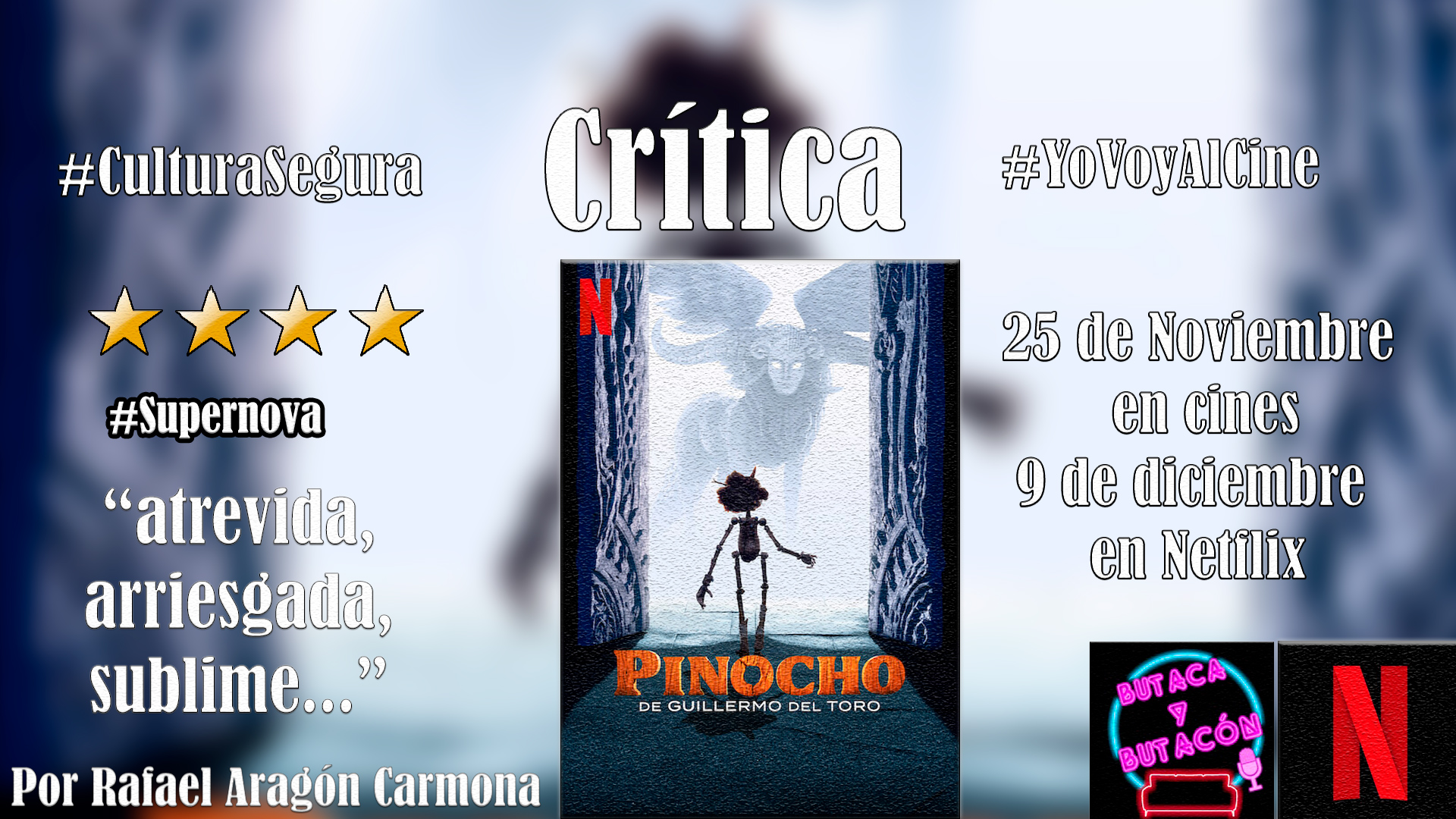 'Pinocho' de Guillermo del Toro: una película perfecta