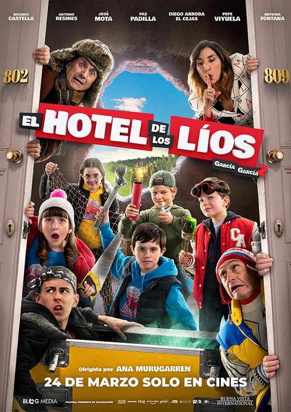 'El Hotel de los Líos' llega el 24 de marzo a las carteleras